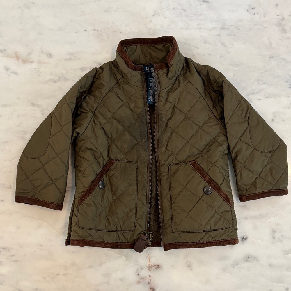 Polo by Ralph Lauren Kids Olive Puffer Jacket